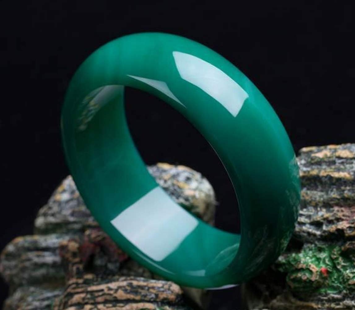 美品【瑪瑙/アゲート】バングル　青緑 美品【瑪瑙/アゲート】バングル 青緑